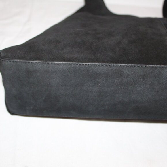 NWT Johnny Was JWLA Suede Leather Embroidered Renata Soft Hobo Tote Shoulder Bag - Picture 7 of 10